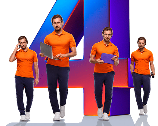 Великолепная четверка Ростелеком в посёлок Долгая Щека (Курская область)